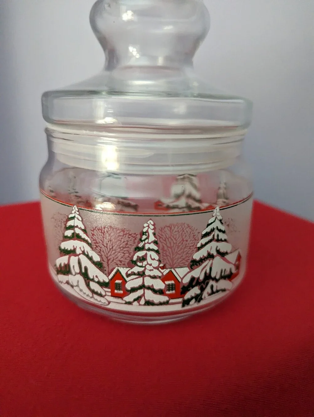 Storage With Snow Scene